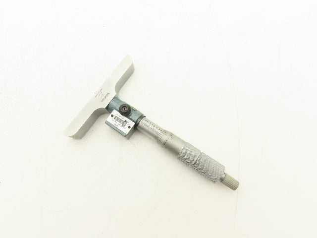 Mitutoyo 229-131 Depth Micrometer Digit Counter 0-4" Range .001" Ratchet Stop