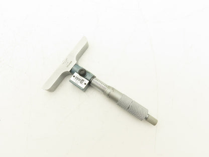 Mitutoyo 229-131 Depth Micrometer Digit Counter 0-4" Range .001" Ratchet Stop