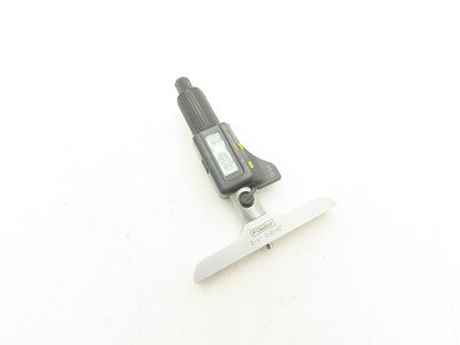 Fowler 54-225-456-0 Digital Depth Micrometer 0-6" 150mm Range 4" Base 6 Rods