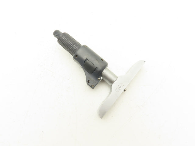 Fowler 54-225-456-0 Digital Depth Micrometer 0-6" 150mm Range 4" Base 6 Rods