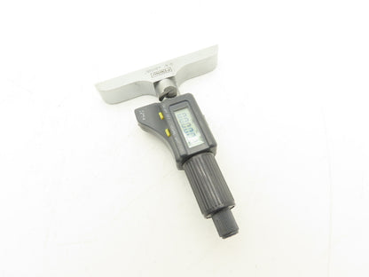 Fowler 54-225-456-0 Digital Depth Micrometer 0-6" 150mm Range 4" Base 6 Rods
