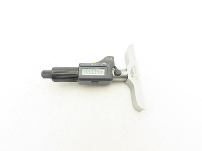 Fowler 54-225-456-0 Digital Depth Micrometer 0-6" 150mm Range 4" Base 6 Rods
