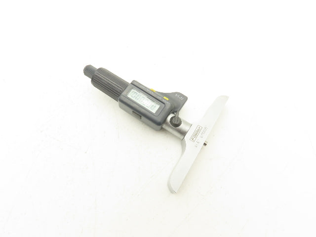 Fowler 54-225-456-0 Digital Depth Micrometer 0-6" 150mm Range 4" Base 6 Rods
