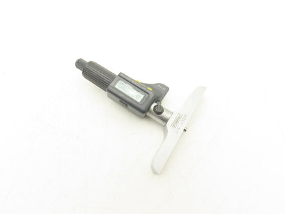 Fowler 54-225-456-0 Digital Depth Micrometer 0-6" 150mm Range 4" Base 6 Rods