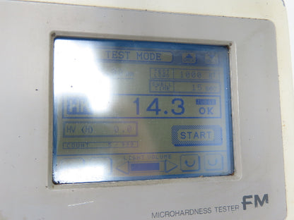 Future Tech FM-7 Vickers Microhardness Digital Tester Semi Auto 120V READ