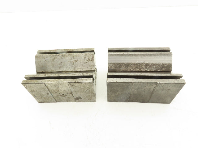 Precision Steel V Block Machinist Tool 3-1/2 X 2-3/4 X 4-7/8" Lot Of 2