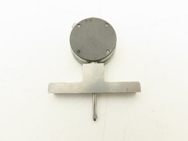 Fowler 52-125-006-1 X-Depth Dial Depth Gage 0-22" Range .001" 4" Base 6 Rods