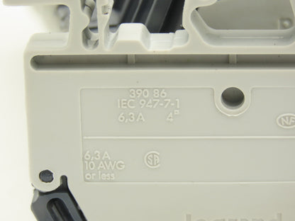 Legrand 390 86 Viking 3 Separable Fuse Block 6.3A 10AWG Lot of 45