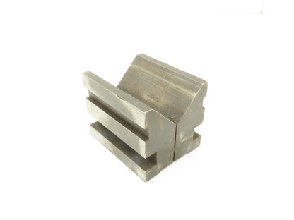 Brown & Sharp 749-1 Steel V Block Machinist Tool 2-1/2 X 3 X 2-1/2" Lot Of 3