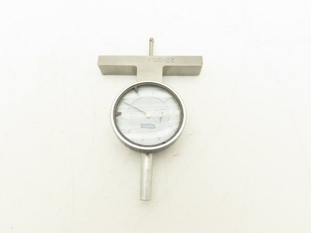 Fowler 52-125-006-1 X-Depth Dial Depth Gage 0-22" Range 6 Rods  -Missing 2 Tips