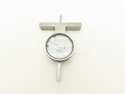 Fowler 52-125-006-1 X-Depth Dial Depth Gage 0-22" Range 6 Rods  -Missing 2 Tips