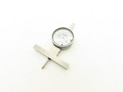 Fowler 52-125-006-1 X-Depth Dial Depth Gage 0-22" Range 6 Rods  -Missing 2 Tips