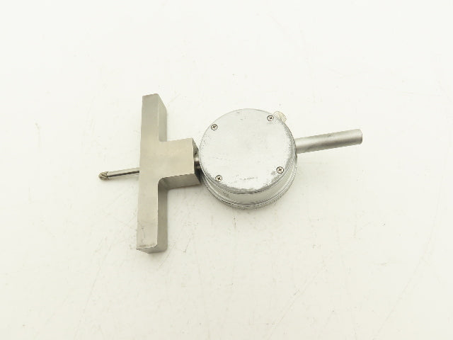 Fowler 52-125-006-1 X-Depth Dial Depth Gage 0-22" Range 6 Rods  -Missing 1 Tip