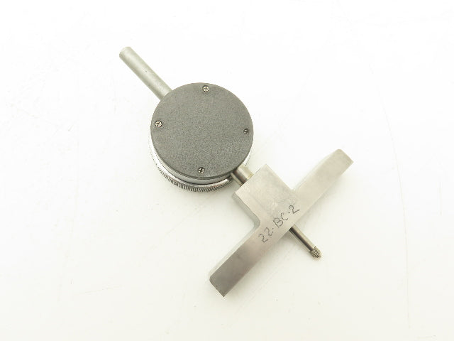 Fowler 52-125-006-1 X-Depth Dial Depth Gage 0-22" Range .001" 4"Base 7 Rods