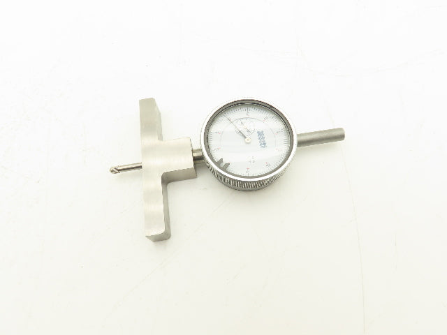 Fowler 52-125-006-1 X-Depth Dial Depth Gage 0-22" Range .001" 4"Base 7 Rods