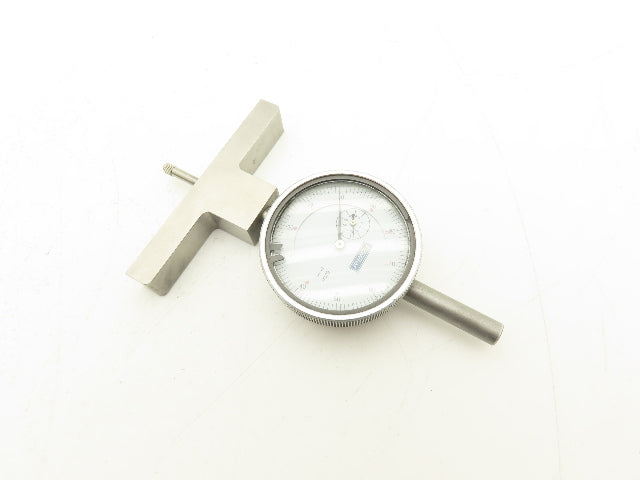 Fowler 52-125-006-1 X-Depth Dial Depth Gage 0-22" Range .001" 4"Base 7 Rods