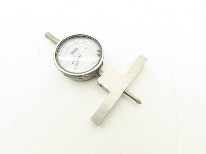 Fowler 52-125-006-1 X-Depth Dial Depth Gage 0-22" Range .001" 4"Base 7 Rods