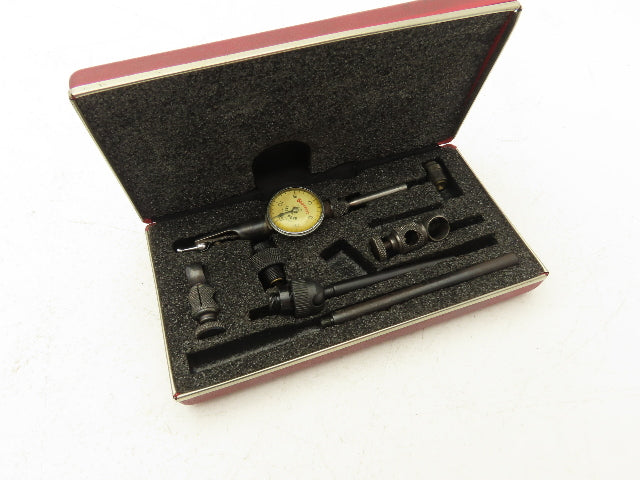 Starrett 711 Last Word Dial Test Gage Indicator Kit .001" 0-15-0 Dial  *Read*