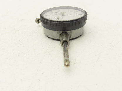 Mitutoyo 2416S-10 Dial Drop Indicator 0-100 Dial 0-1" Range .001" Flat Back