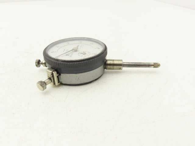 Mitutoyo 2416S-10 Dial Drop Indicator 0-100 Dial 0-1" Range .001" Flat Back