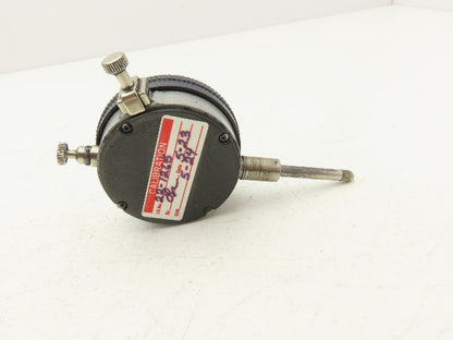 Mitutoyo 2416S-10 Dial Drop Indicator 0-100 Dial 0-1" Range .001" Flat Back