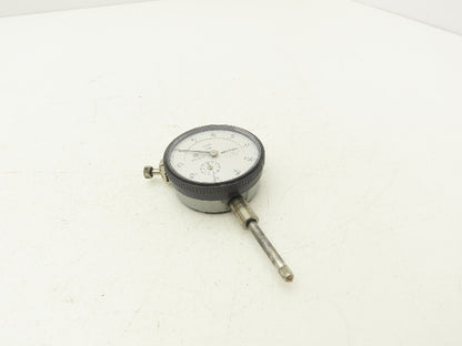 Mitutoyo 2416S-10 Dial Drop Indicator 0-100 Dial 0-1" Range .001" Flat Back