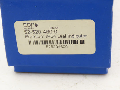 Fowler 52-520-460-0 Dial Drop Indicator Gage 0-100 Dial 0-1" Range .001" Grad