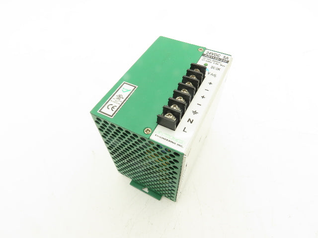 ACRO Engineering AD1120-24F 5A 24VDC Power Supply 100-240VAC 47-63Hz Input