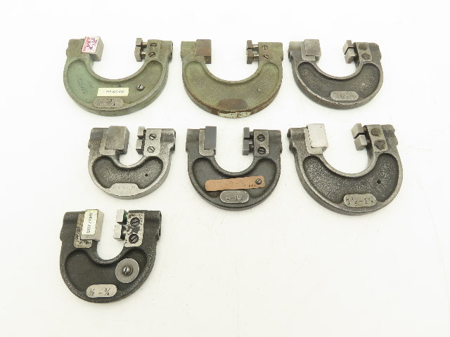 Adjustable Limit Inspection Snap Guage Go Nogo 1/4" To 2-1/4" Mixed Lot of 7