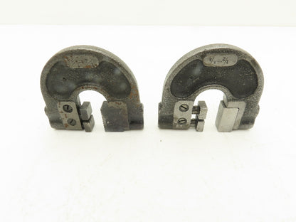 Adjustable Limit Inspection Snap Guage Go Nogo 1/4" To 2-1/4" Mixed Lot of 5