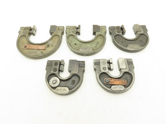 Adjustable Limit Inspection Snap Guage Go Nogo 1/4" To 2-1/4" Mixed Lot of 5
