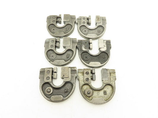 Adjustable Limit Inspection Snap Guage Go Nogo 1/4" To 3/4" Mixed Lot of 6