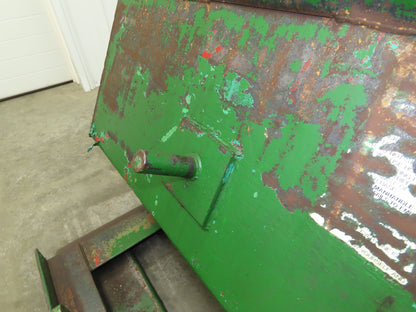 Roura Self Dumping Hopper 1/3 Yard Forklift Steel Dumpster 40x48x24"