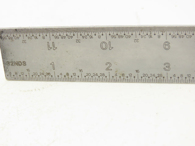 Fowler 52-370-012-0 Combination Square Set Level & Protractor 12" Blade Ruler