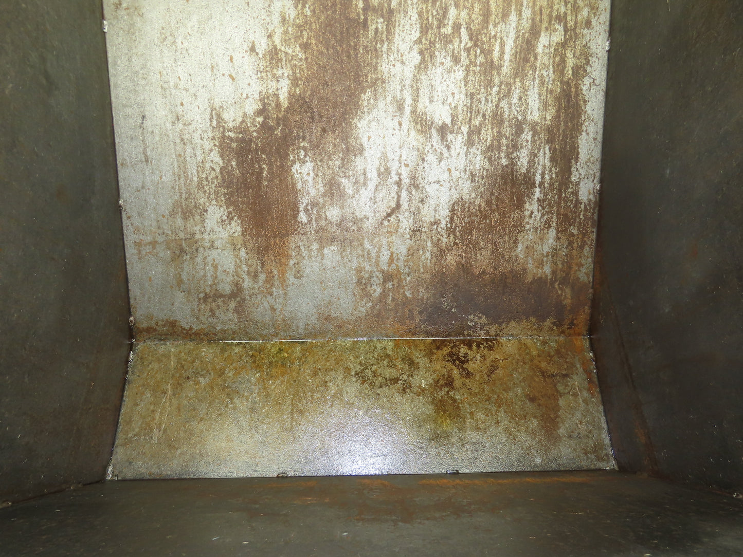 Roura Self Dumping Hopper 1/2 Yard Forklift Steel Dumpster 50x38x32"