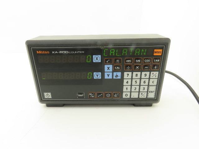 Mitutoyo KA-212 Digital Counter 2-Axis Panel for Profile Projector KA200 174-183