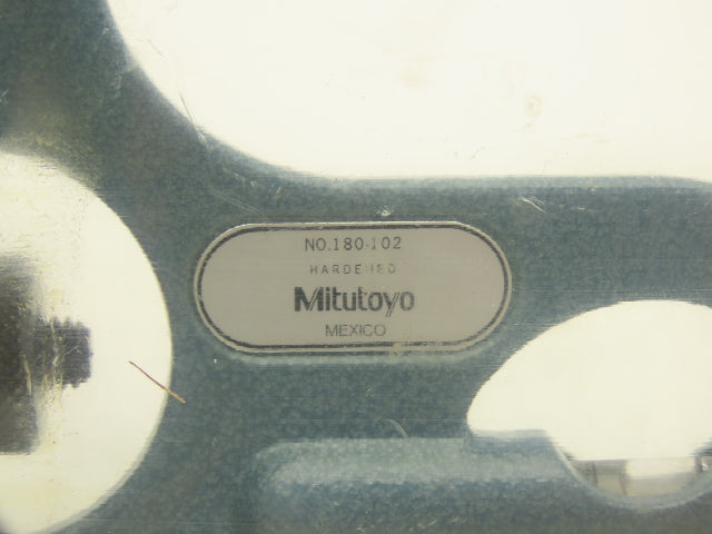 Mitutoyo 180-102 Precision Combination Square & Center Head Set No Blade