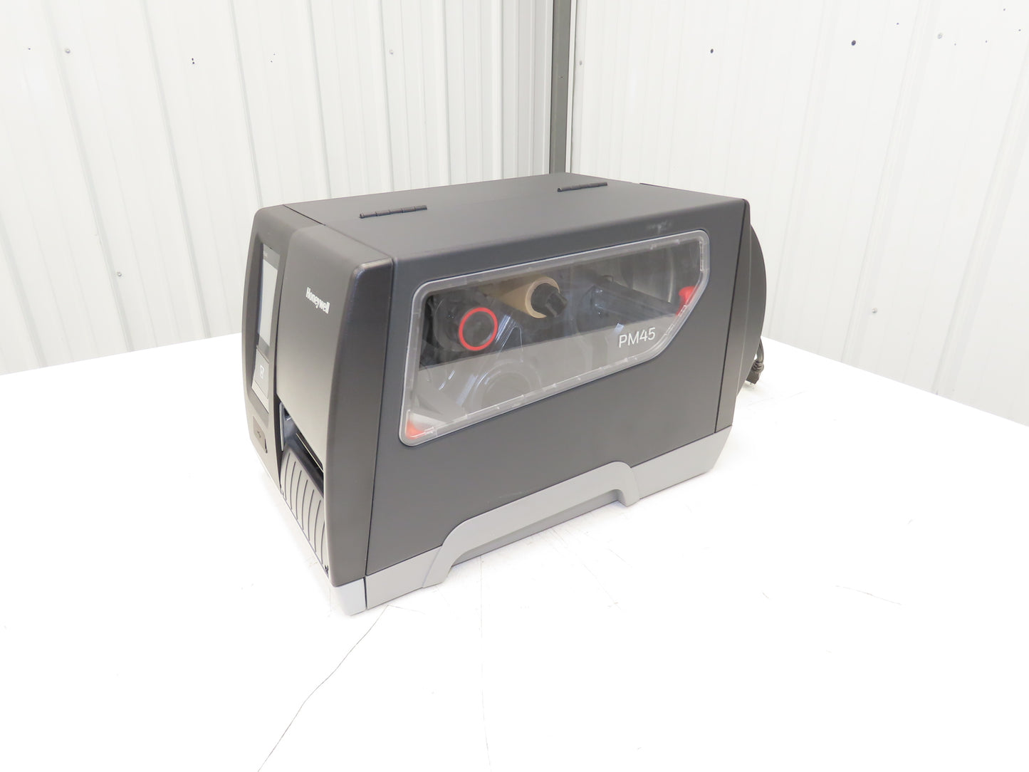 Honeywell PM45 Industrial Label Printer Thermal Transfer Applicator 4" Wide