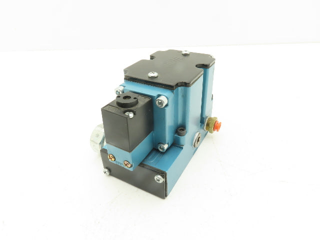 MAC 6511B-111-PM-591DA Pneumatic Solenoid Valve W/Base 150PSI 24VDC PME-591DABE