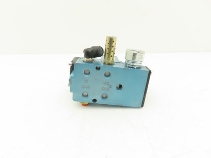 MAC 6511B-111-PM-591DA Pneumatic Solenoid Valve W/Base 150PSI 24VDC PME-591DABE