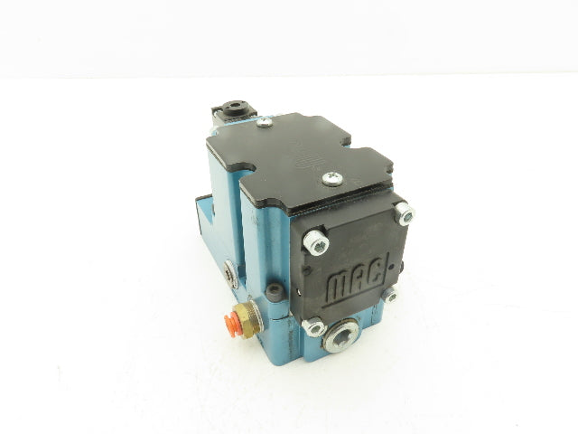 MAC 6511B-111-PM-591DA Pneumatic Solenoid Valve W/Base 150PSI 24VDC PME-591DABE