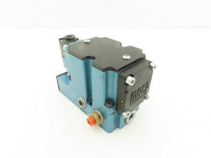 MAC 6511B-111-PM-591DA Pneumatic Solenoid Valve W/Base 150PSI 24VDC PME-591DABE