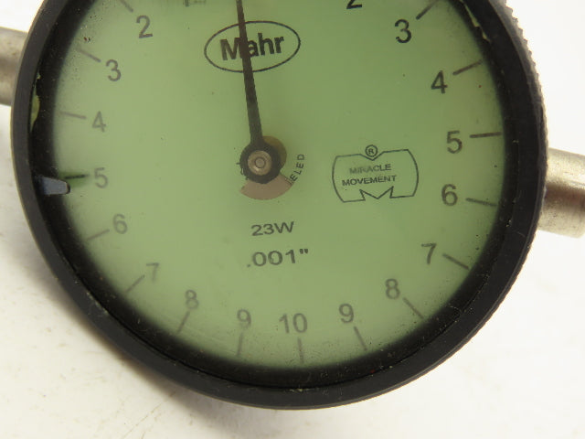 Mahr Federal 2015785 23W MarCator Dial Drop Indicator 0-10-0  .050"Span .001"