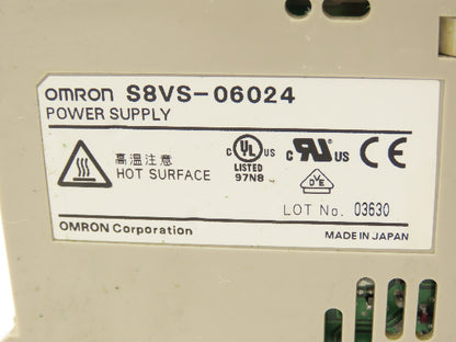 Omron S8VS06024 S8VS-06024 PLC Power Supply Module 24VDC 2.5A Lot of 6