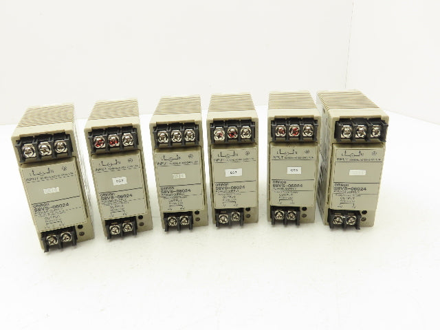 Omron S8VS06024 S8VS-06024 PLC Power Supply Module 24VDC 2.5A Lot of 6