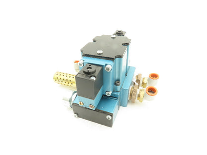 MAC 6531B-311-PM-591DA Pneumatic Solenoid Valve W/Base 150PSI 24VDC PME-591DABE