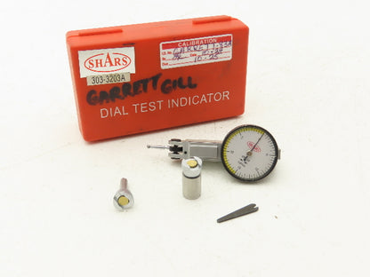 Shars 303-3203A Dial Test Indicator Gage 0.030" Range .0005" 0-15-0 Dial