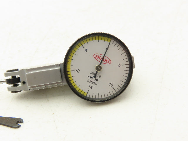 Shars 303-3203A Dial Test Indicator Gage 0.030" Range .0005" 0-15-0 Dial