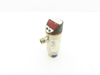 IFM PN2223 Pressure Sensor w/Display 18-32 VDC 14.5-362.5 PSI 4-Pin M12 1/4" NPT