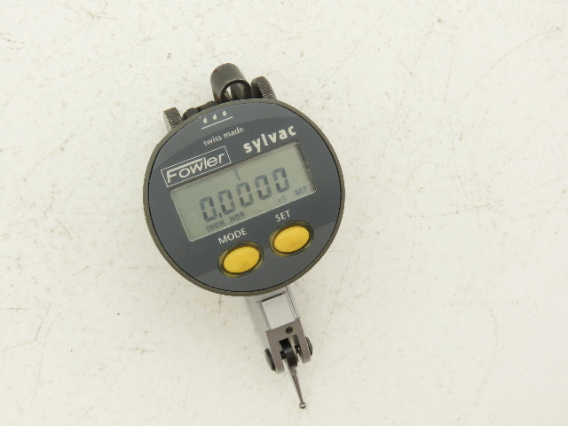 Fowler Sylvac 54-562-777-0 QuadraTest Multimode Test Indicator 0.040"/1mm Range